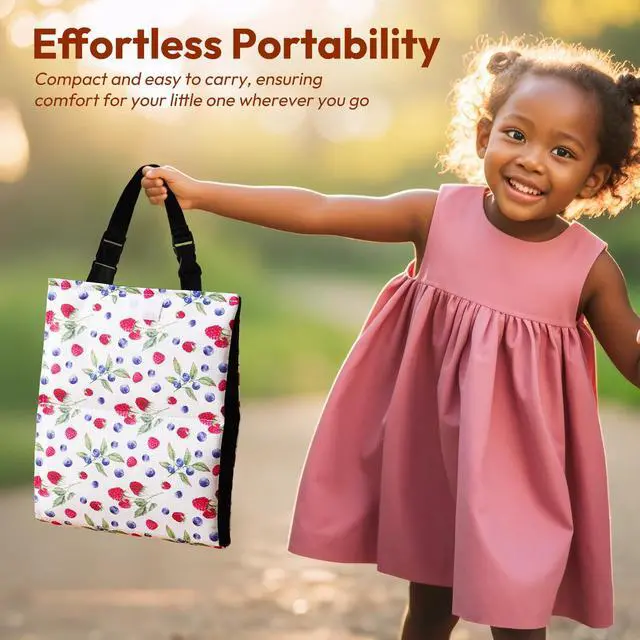 Alt view image 6 of 7 - Car Seat Cooling Pad, Insulated Cushion with Ice Pack for Stroller Car