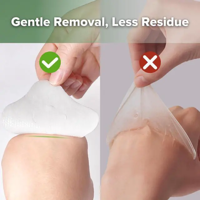 Alt view image 7 of 7 - Hydrogel Nipple Pads with Lanolin, 24 PCS Individually Wrapped