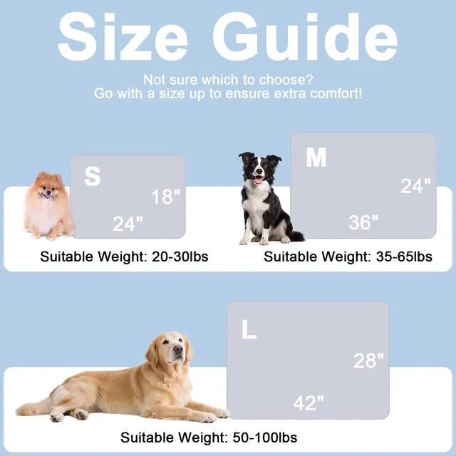Alt view image 5 of 7 - Cooling Mat for Dogs Cats,Pet Dog Cooling Mat Blanket for Dogs,36x24, Grey