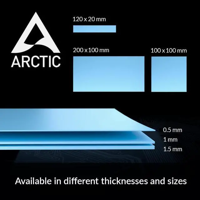 Alt view image 6 of 7 - TP-3: Premium Performance Thermal Pad, 100 x 100 x 1.5 mm