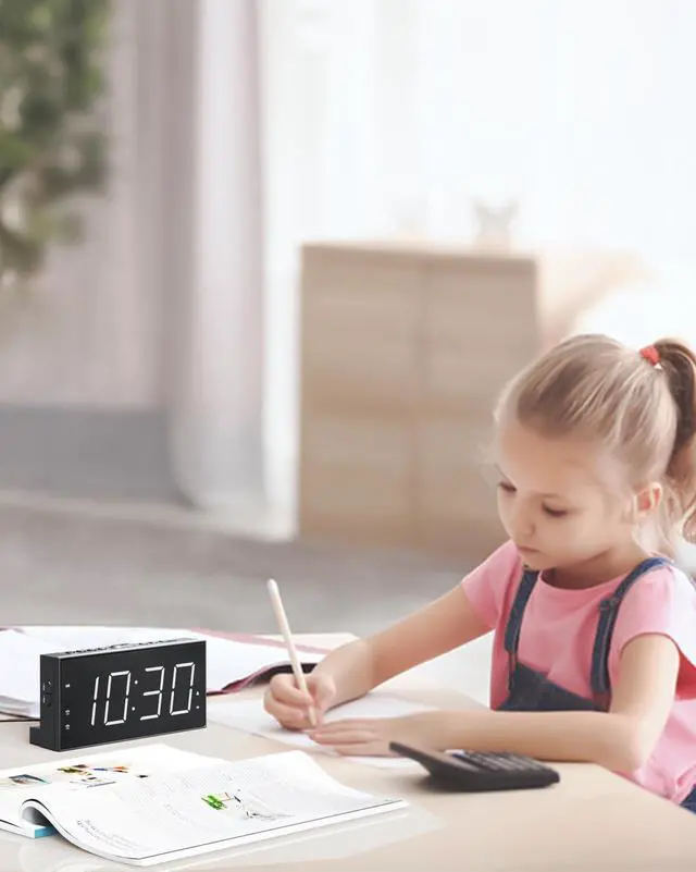 Alt view image 7 of 7 - Alarm Clock for Heavy Sleepers with Bed Shaker, Vibrating Alarm Clock
