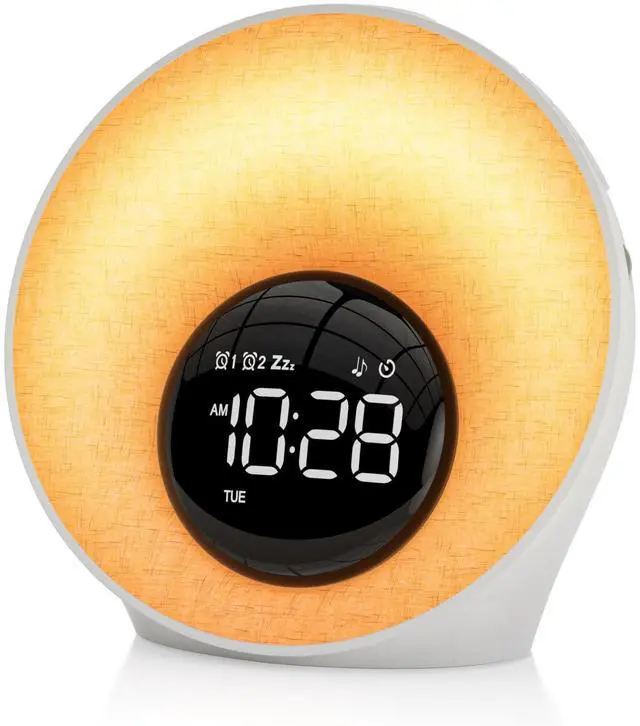 Main image of Sunrise Alarm Clock with Wake Up Light & White Noise Machine
