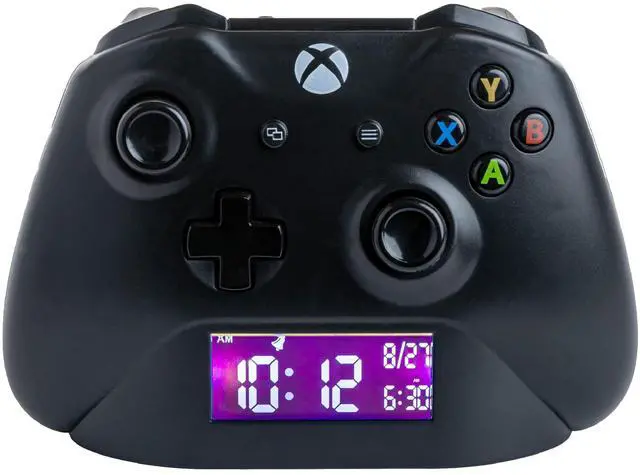 Main image of Xbox Black Controller Alarm Clock, Officially Licensed Merchandise