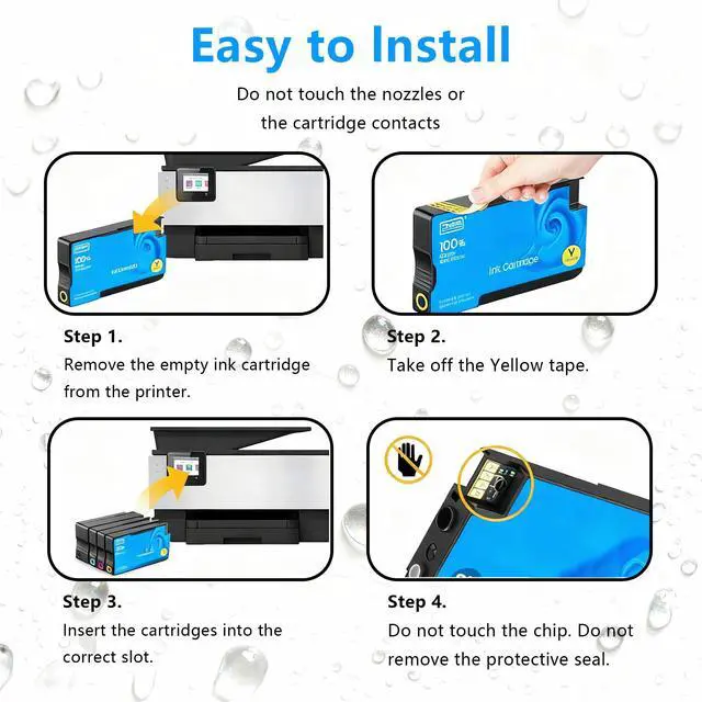 Alt view image 7 of 7 - 952XL 953XL 954XL 955XL High Yield Ink Cartridge Combo Pack for HP