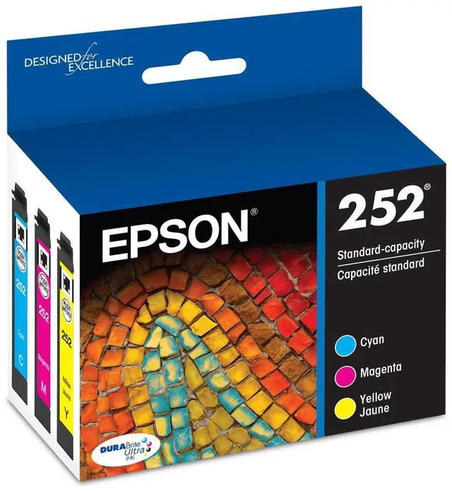 Main image of 252 Genuine Ink Standard Capacity 3 Color Combo Pack T252520