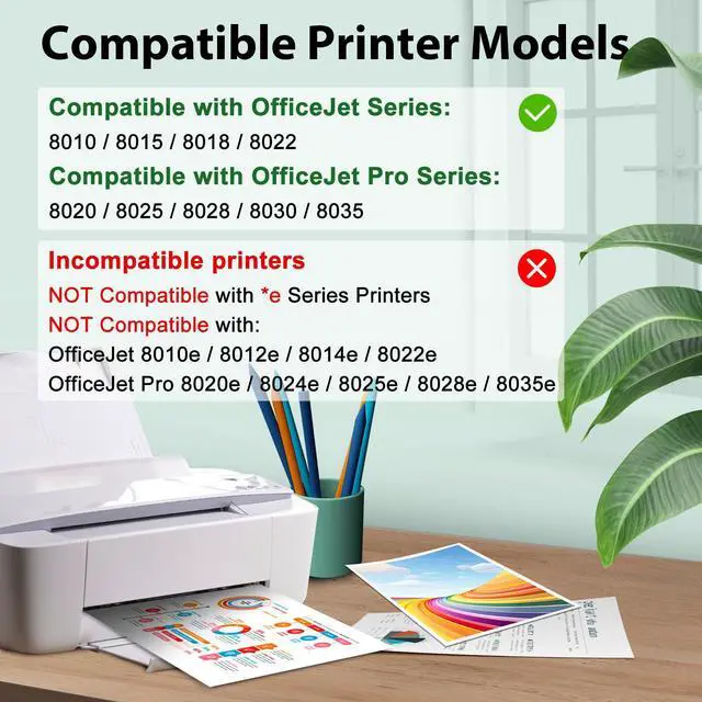 Alt view image 2 of 7 - 910XL Replacement for HP 910XL Ink Cartridges Combo Pack High Yield