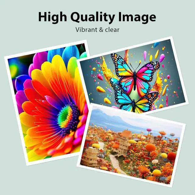 Alt view image 5 of 7 - 65XL Ink Cartridges Black and Color Replacement for HP Ink 65 2Pack