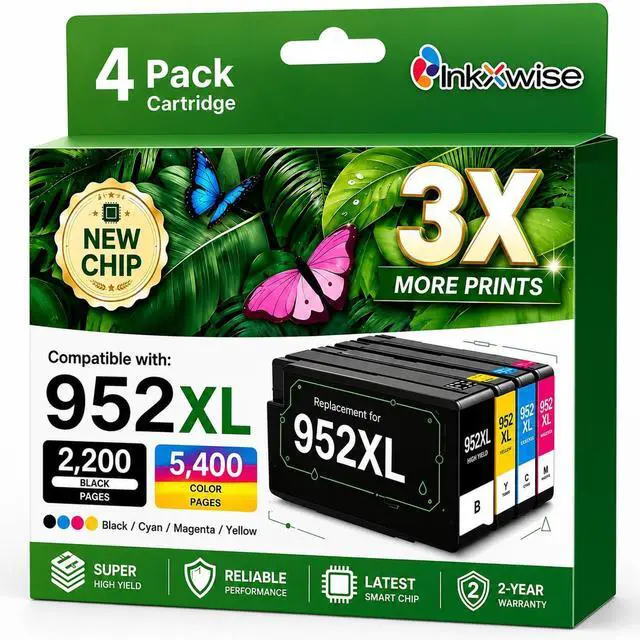 Main image of 952XL Ink Cartridges Combo Pack for HP OfficeJet Pro 8710 7740 M1