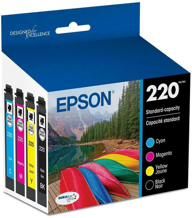 Main image of 220 Genuine Ink Cartridge Black and Color Combo Pack T220120-BCS