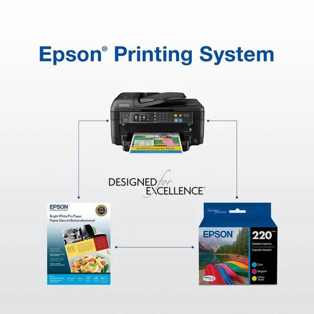 Alt view image 6 of 6 - 220 Genuine Ink Cartridge Black and Color Combo Pack T220120-BCS