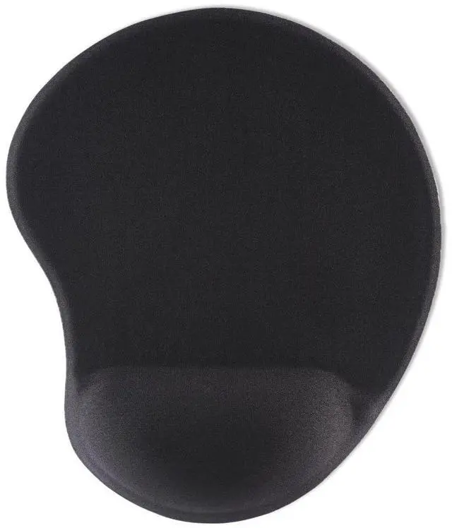 Main image of Ergo Mouse Pad - 2-in-1 Desk Mat with Integrated Wrist Rest, Non-Slip Bottom - Black