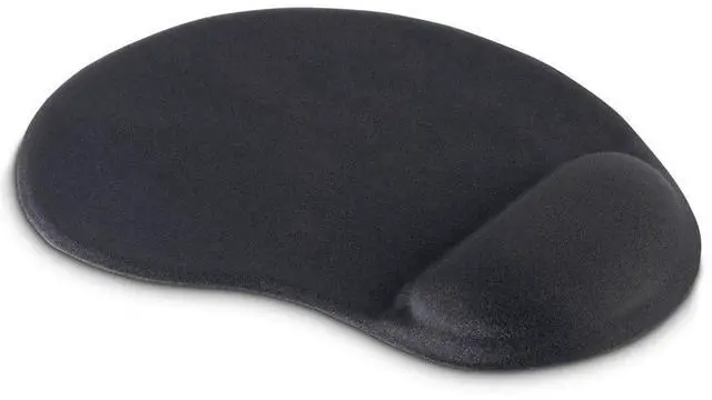 Alt view image 2 of 5 - Ergo Mouse Pad - 2-in-1 Desk Mat with Integrated Wrist Rest, Non-Slip Bottom - Black