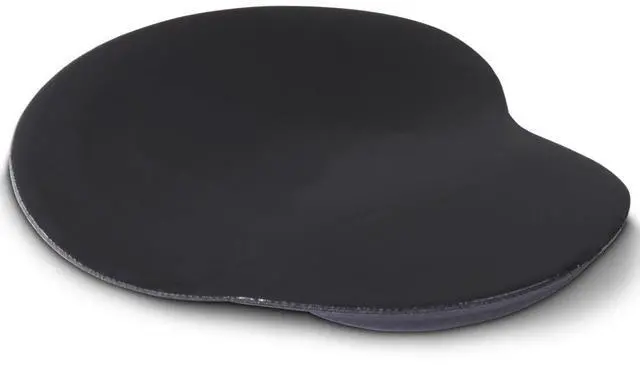 Alt view image 3 of 5 - Ergo Mouse Pad - 2-in-1 Desk Mat with Integrated Wrist Rest, Non-Slip Bottom - Black