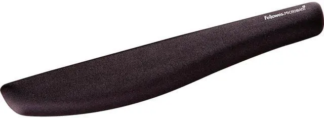 Main image of PlushTouch Foam Keyboard Wrist Rest with MICROBAN - Black (9252101)