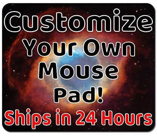 Main image of Personalized Mouse Pad - Add Pictures, Text, Logo or Art Design and Make Your Own Customized Mousepad. Each Custom Mouse Mat Comes in a Colorful Gift Bag. Personalized Your Gaming Mousepad (Landscape)