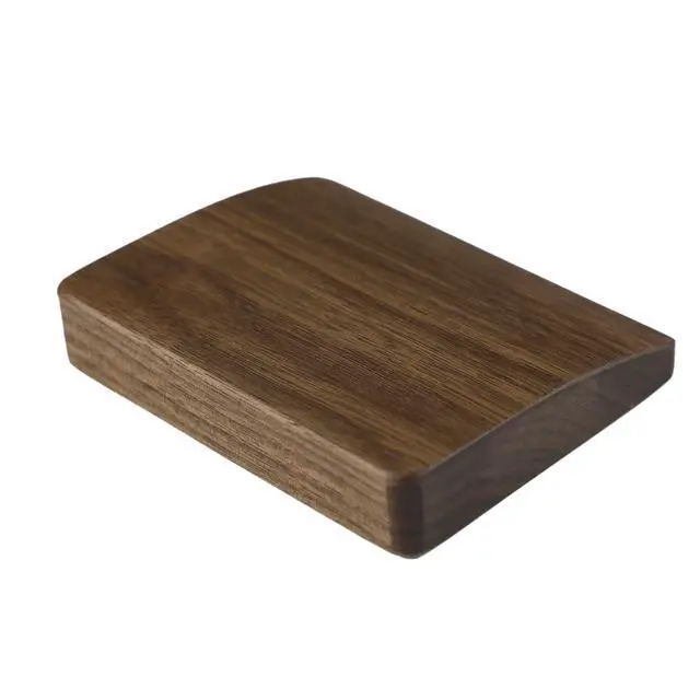 Alt view image 7 of 7 - 2 pcs Mini Wood Wrist Rest Portable Movable Solid Wooden Walnut Beech for Most Mechanical Keyboard Numpad Sp64