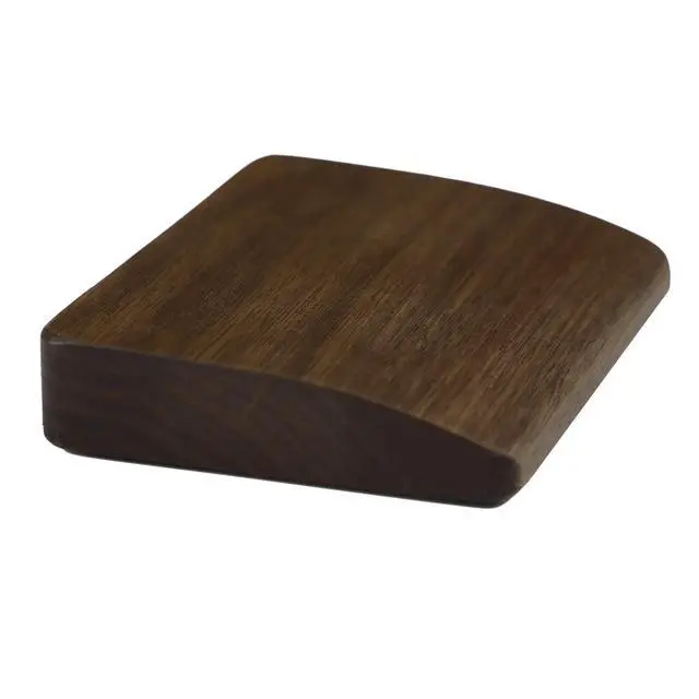 Alt view image 6 of 7 - 2 pcs Mini Wood Wrist Rest Portable Movable Solid Wooden Walnut Beech for Most Mechanical Keyboard Numpad Sp64