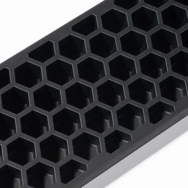 Alt view image 5 of 7 - Ergonomic Silicone Wrist Rest for K10 / K10 Version 2 / C2 / C2 Pro,17.13" Honeycomb Non-Slip Palm Rest, 100% Full-Sized Mechanical Keyboards Support with Typing Pain Relief