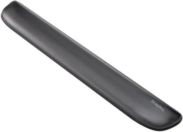 Main image of Gel Keyboard Wrist Rest, Ergonomic NonSlip Wrist Support Cushion for Comfortable Typing, Durable GelFilled Design, Black Crystal