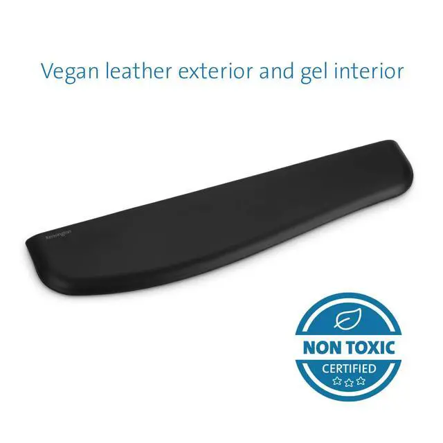 Alt view image 6 of 6 - ErgoSoft Wrist Rest for Slim Keyboards, Black (K52800WW)