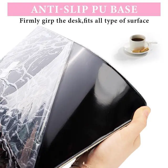 Alt view image 5 of 7 - Ergonomic Keyboard Wrist Rest with Cute Cloud Print Adjustable Riser Stand