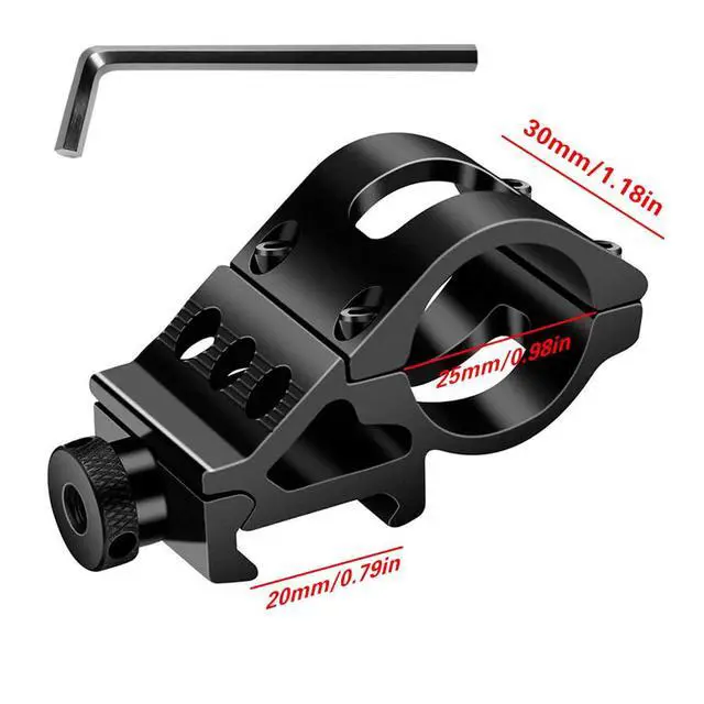 Alt view image 6 of 7 - Tactical Flashlight Type-C USB Rechargeable 6000 lumens Zoomable LED Waterproof flashlights with Pressure Switch Picatinny Rial Light