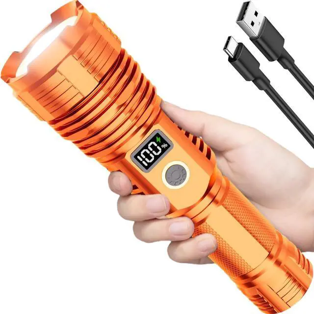 Main image of Rechargeable Flashlights High Lumens, 100000LM LED Super Bright Flash Light
