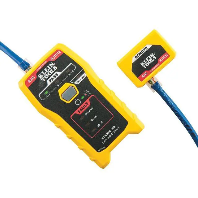 Alt view image 4 of 7 - VDV526-100 Network LAN Cable Tester, VDV Tester, LAN Explorer with Remote
