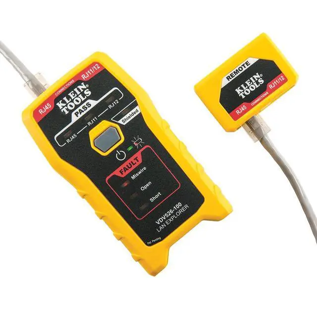 Alt view image 7 of 7 - VDV526-100 Network LAN Cable Tester, VDV Tester, LAN Explorer with Remote