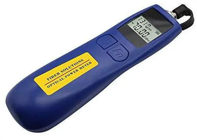 Main image of TL537 Optical Power Meter Fiber Light Meter -70~+10 dBm with 6 Calibrated Wavelengths, FC/SC/ST Universal Interface, 68g Lightweight Fiber Optic Tester for FTTH Splicing & Maintenance