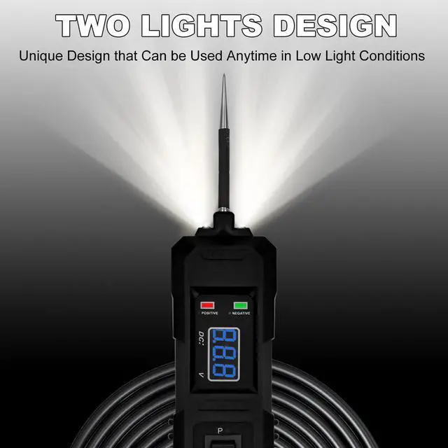 Alt view image 4 of 7 - 6V-48V DC Car Power Circuit Probe Tester with Dual LED Lights