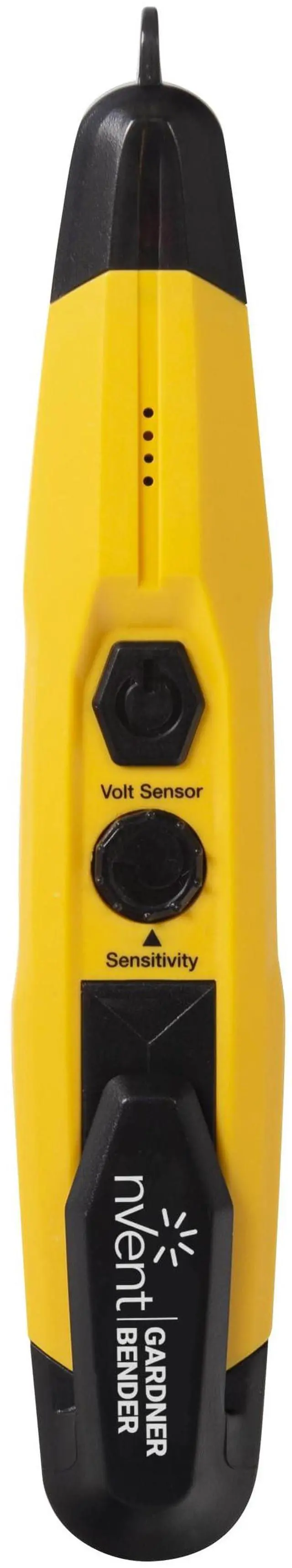 Main image of Instruments VD6509 Adjustable Non-Contact Detector with Flashlight, cETLus Listed, 1, 5 Clams/Master Voltage Tester, yellow