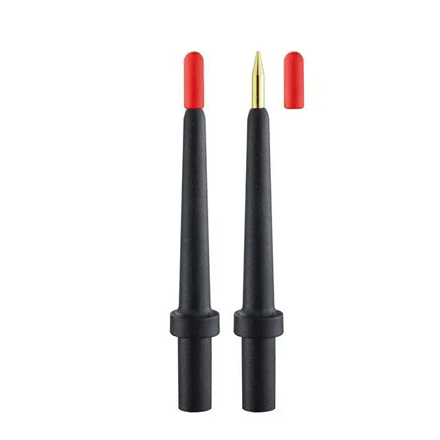 Alt view image 2 of 7 - - 2Pk 4Mm Banana Jack 3 Tip Black (PPTK0024-2),Use for Autel Circuit Tester Power Circuit Probe