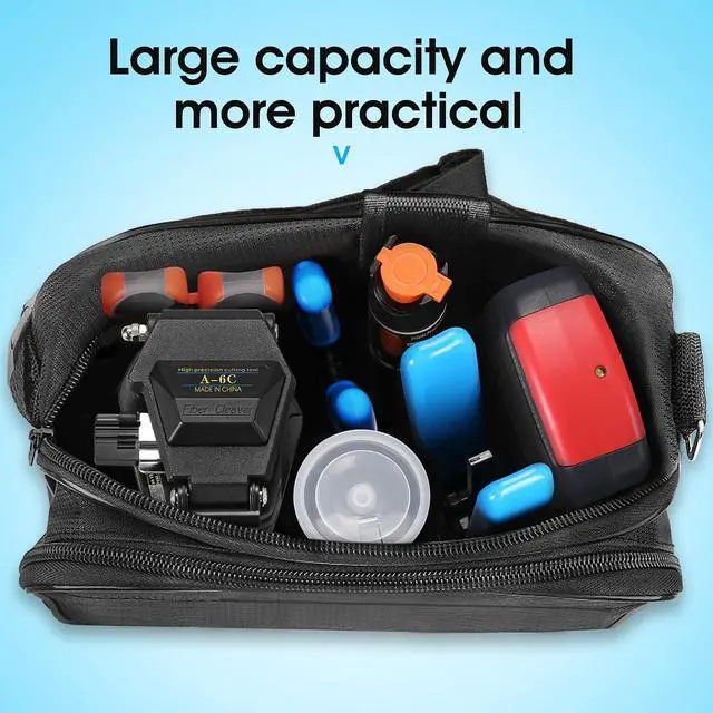 Alt view image 2 of 6 - Fiber Optic Termination Kit 10-in-1 FTTH Cold Connection tool Kit