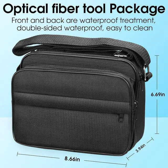 Alt view image 5 of 6 - Fiber Optic Termination Kit 10-in-1 FTTH Cold Connection tool Kit