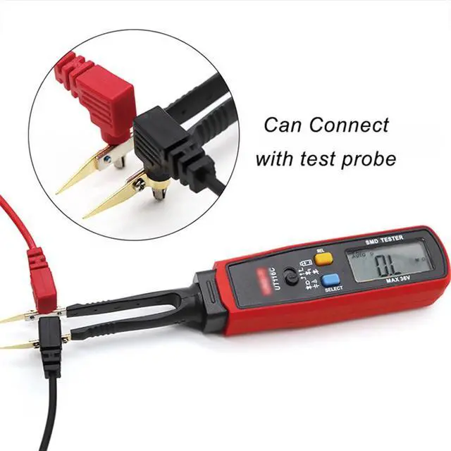 Alt view image 6 of 7 - Parasitic Draw Fuse Tester Automotive, 2026 New Component Multi-Function Tester, for Mini, Maxi & ATC Fuses Live Current Readings up to 80A, Replaceable Tips, Highly Precise, Wide-Range (UT116A)