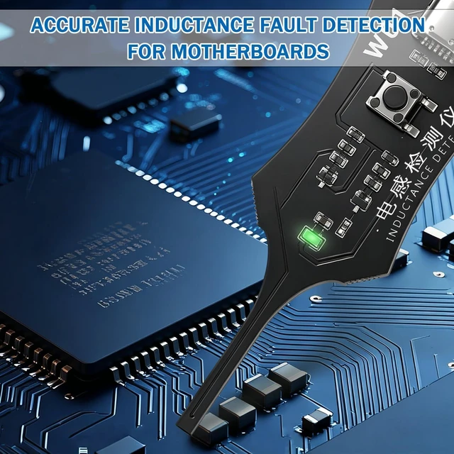 Alt view image 7 of 7 - 2026 2PCS Type-C Inductance Tester - Motherboard Coil Detector for PC & Phone Repair, Electromagnetic Induction Tool for Circuit Board Component Fault Check