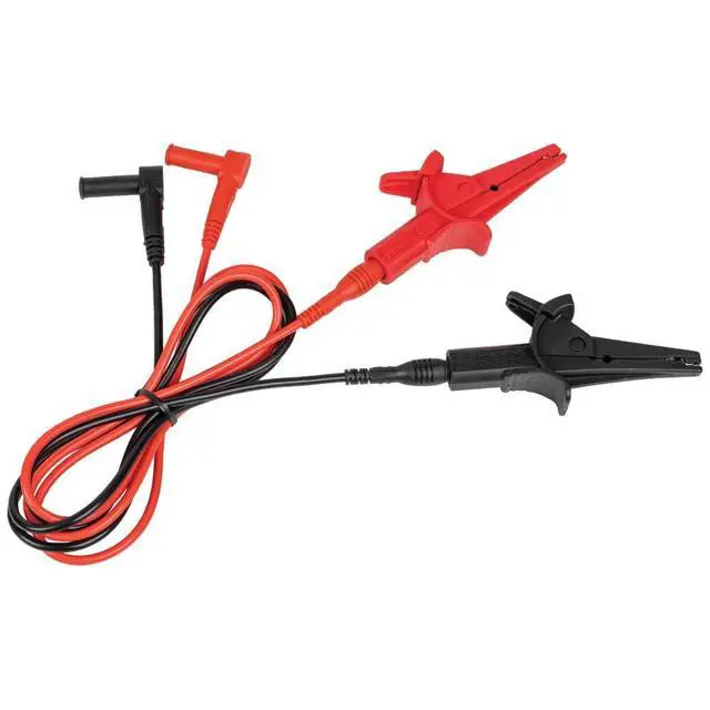 Alt view image 5 of 6 - 69381 Alligator Clip Test Leads, Heavy-Duty Banana Plug Replacement Leads, 3-Foot