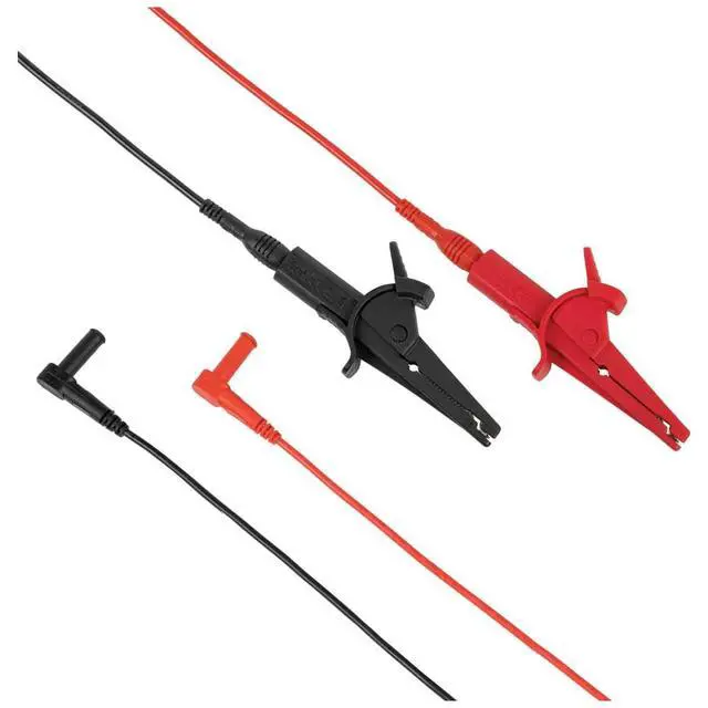 Alt view image 6 of 6 - 69381 Alligator Clip Test Leads, Heavy-Duty Banana Plug Replacement Leads, 3-Foot