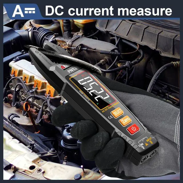 Alt view image 7 of 7 - Multimeter Tester Color LCD TRMS 4000 Count Rechargeable Clamp Meter