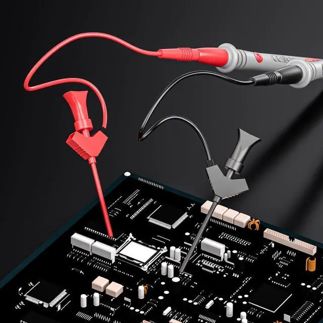 Alt view image 3 of 7 - Silicone Multimeter Test Leads Kit 33PCS for Electrical Testing