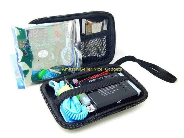 Alt view image 6 of 7 - PC Motherboard and PSU Power Supply Tester Diagnostic Analyzer Starter Kit