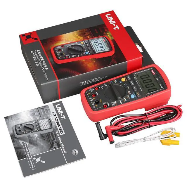 Alt view image 7 of 7 - UT139C Digital Multimeter Tester