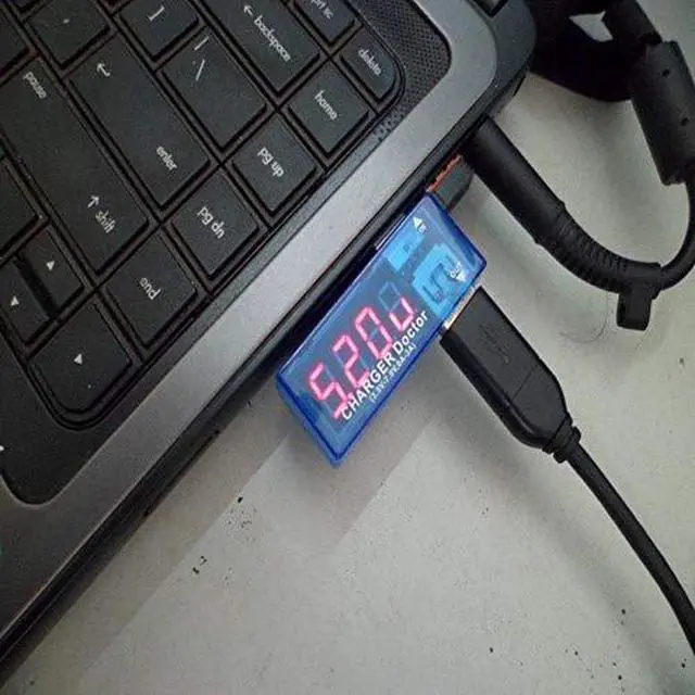 Alt view image 5 of 5 - USB Meter - Easy-to-Use USB Power Meter and USB Tester, Perfect for Testing Voltage and Current (Amperage) Between USB Port and Device