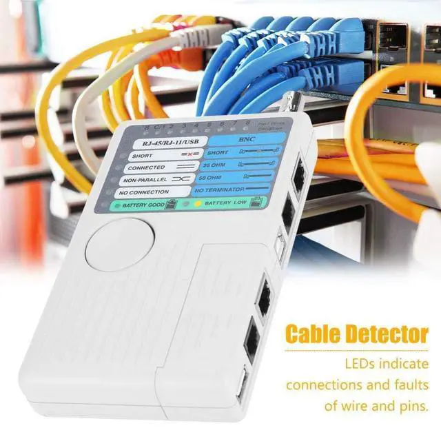 Alt view image 3 of 7 - NF-3468 4-in-1 Network Cable Tester