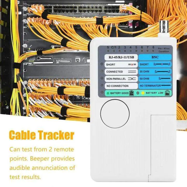 Alt view image 4 of 7 - NF-3468 4-in-1 Network Cable Tester