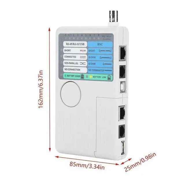 Alt view image 6 of 7 - NF-3468 4-in-1 Network Cable Tester