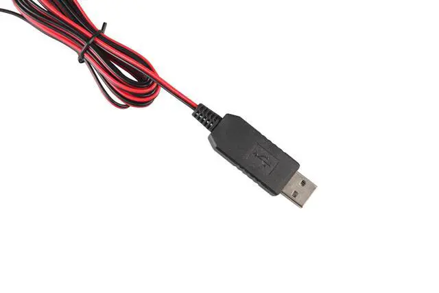 Alt view image 3 of 5 - USB to 9V Battery Connector Eliminator Replace 6F22 6LR61 Power Converter Kit Connect Cable 78IN 200CM Multi for Multimeter,LED Light,Electronic Toys, Kids Keyboard Piano