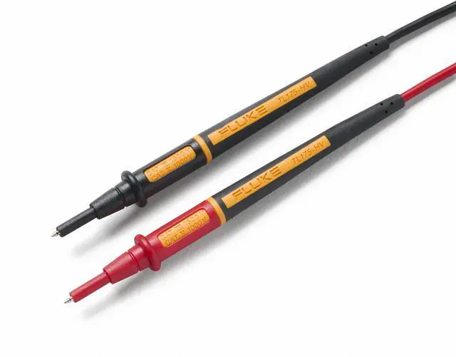 Alt view image 2 of 4 - TL175-HV - CAT III 1500 V, TwistGuard Test Leads, 2MM Diameter Probe Tips