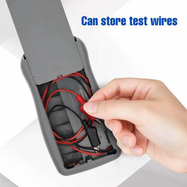 Alt view image 6 of 7 - M500 Megohmmeter for Insulation Testing,Compatible with Compressor Tester HVAC, Multimeter Tester, Battery Operated, 20-1000 Megohms at 500 Volts,with Soft Carrying Case